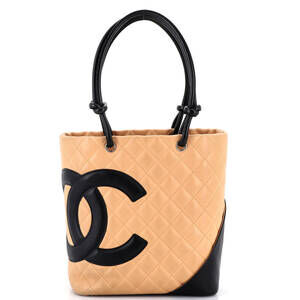 Chanel Cambon Tote Quilted Leather #250872C23B